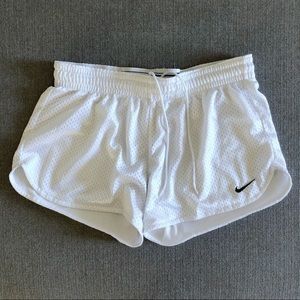 White Nike Shorts